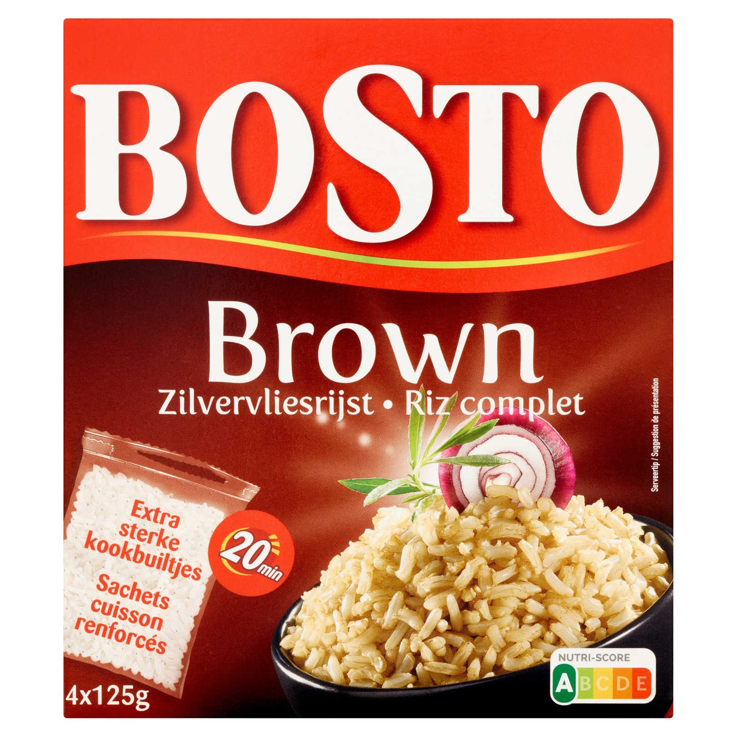 Riz | Complet | Brun | 20 min | 6,30 €/kg | 4 x 125 gr