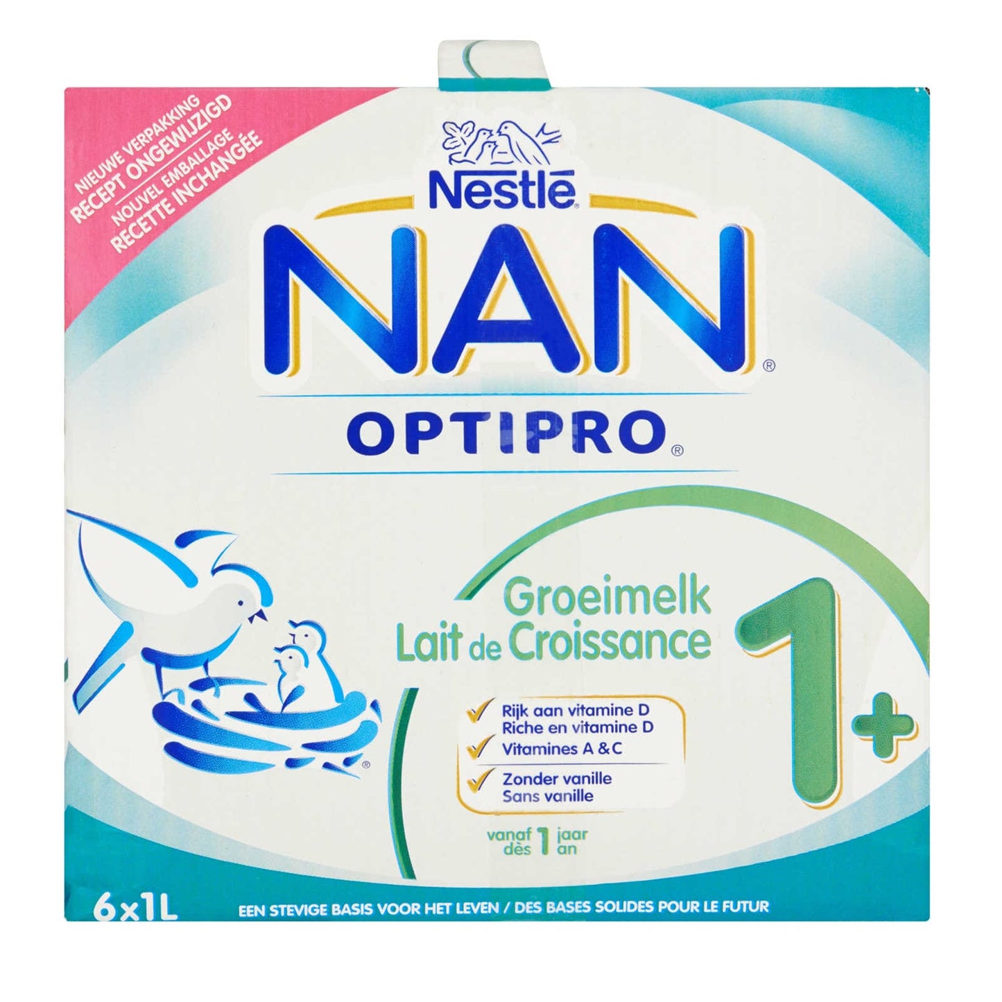 Lait de croissance | Liquide | 1+ | 2,35 €/l | 6 x 1 l