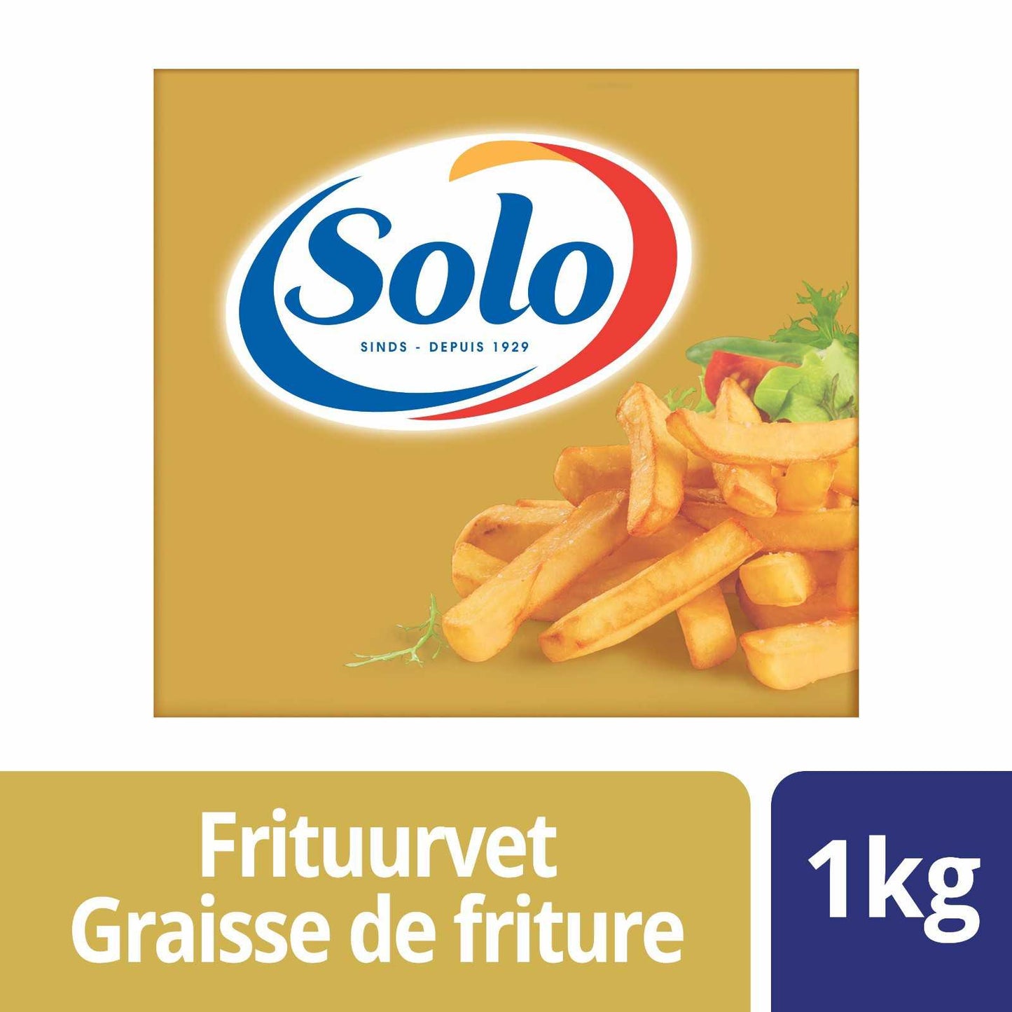 Solo | Graisse friture | Végétal | 4x250g | 8,99 €/kg | 4 x 250 gr
