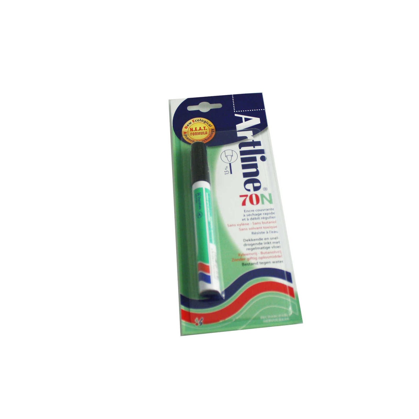 Marqueur indélébile | 70 N | Noir | 1,5 mm | 2,59 €/pc | 1 pc