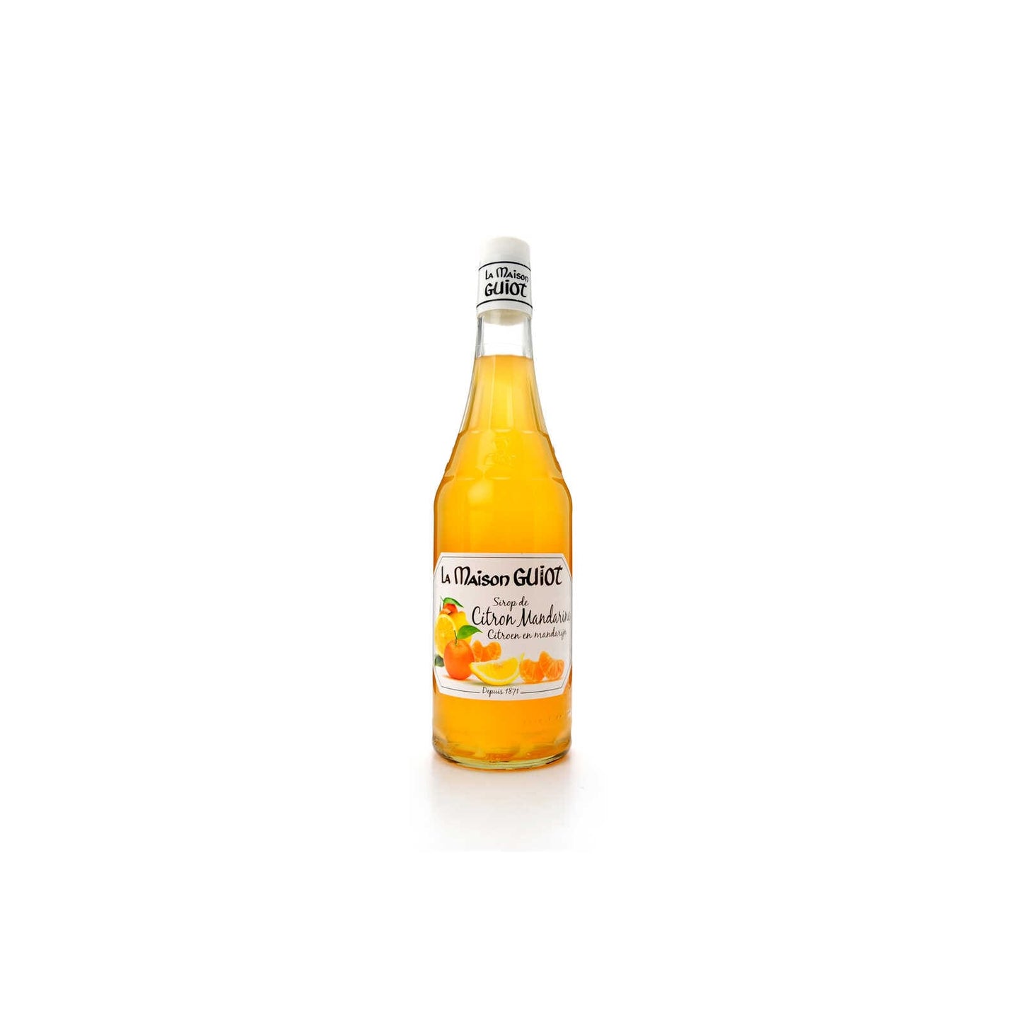 La Maison Guiot Citron Mandarine 700 ml |Siroop|La Maison Guiot Citron en Mandarine 70cl | 8,56 €/l | 70 cl