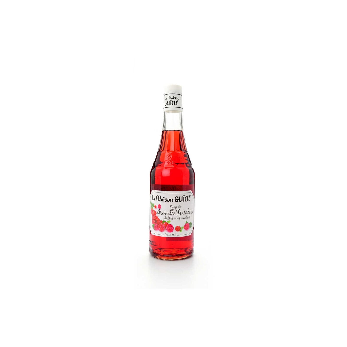 La Maison Guiot Groseille Framboise 700 ml |Sirop|La Maison Guiot Sirop de Groseille Framboise 70cl | 8,56 €/l | 70 cl