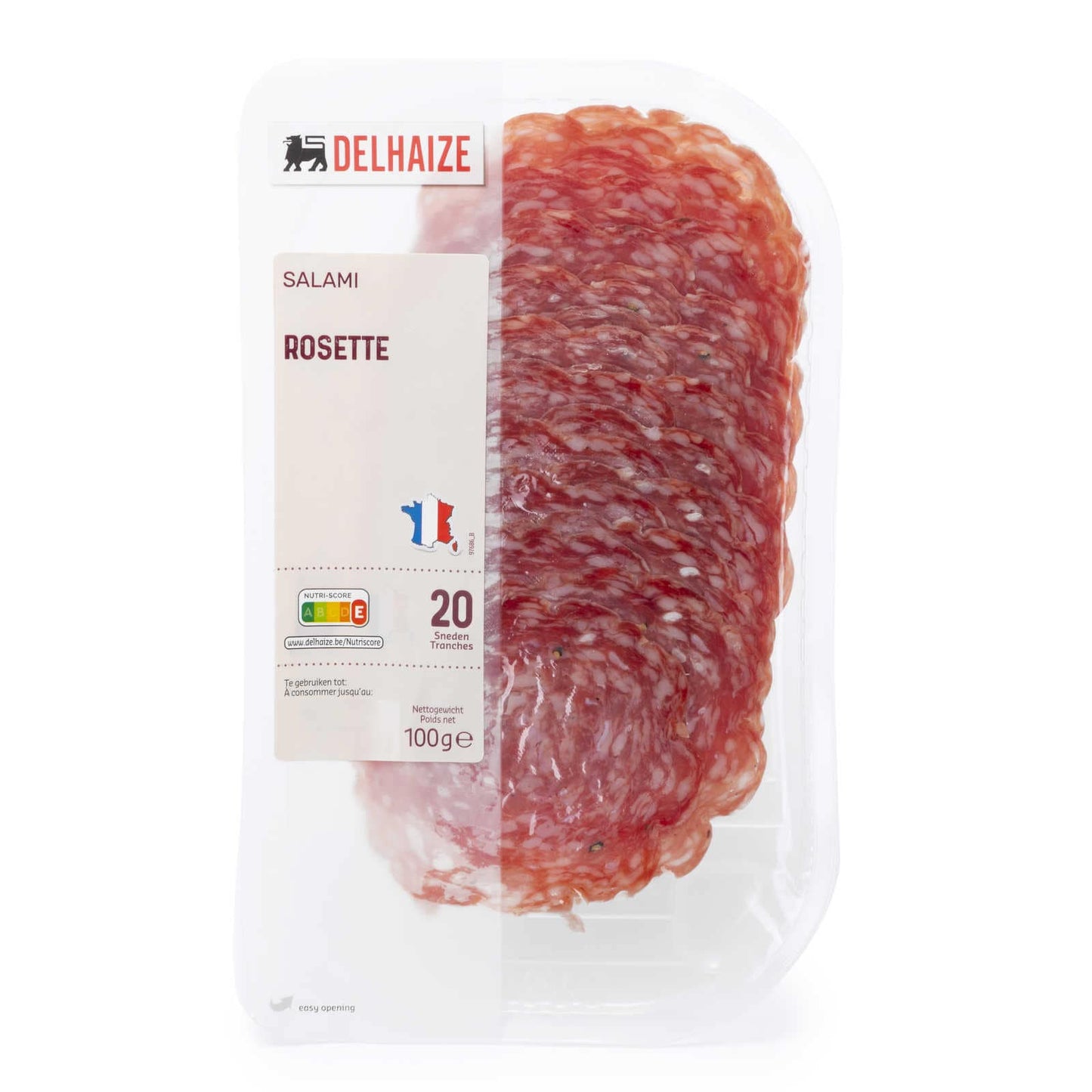 Rosette de pur porc | Tranches | 19,90 €/kg | 100 gr