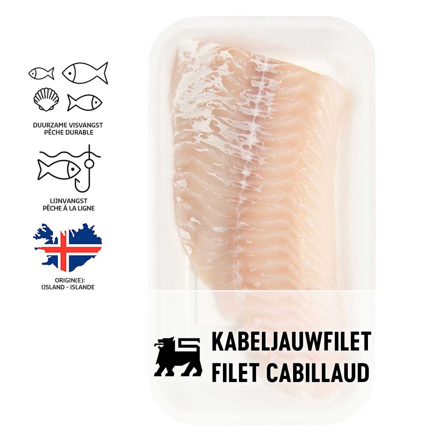 Filet de Cabillaud | Islande | +/- 8,08 € | +/- 330 gr