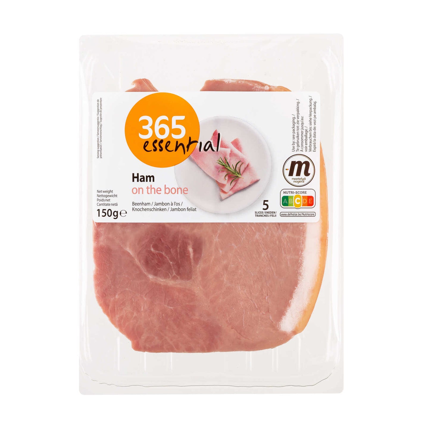 Jambon à l'os | Artisanal | Tranches | 15,27 €/kg | 150 gr