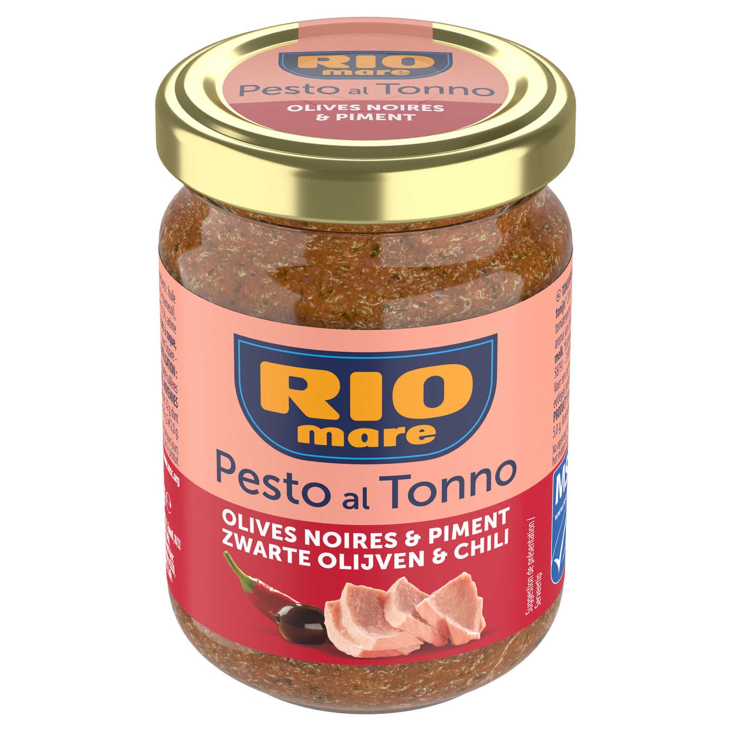 Pesto | Avec thon | Olives noires | 36,85 €/kg | 130 gr