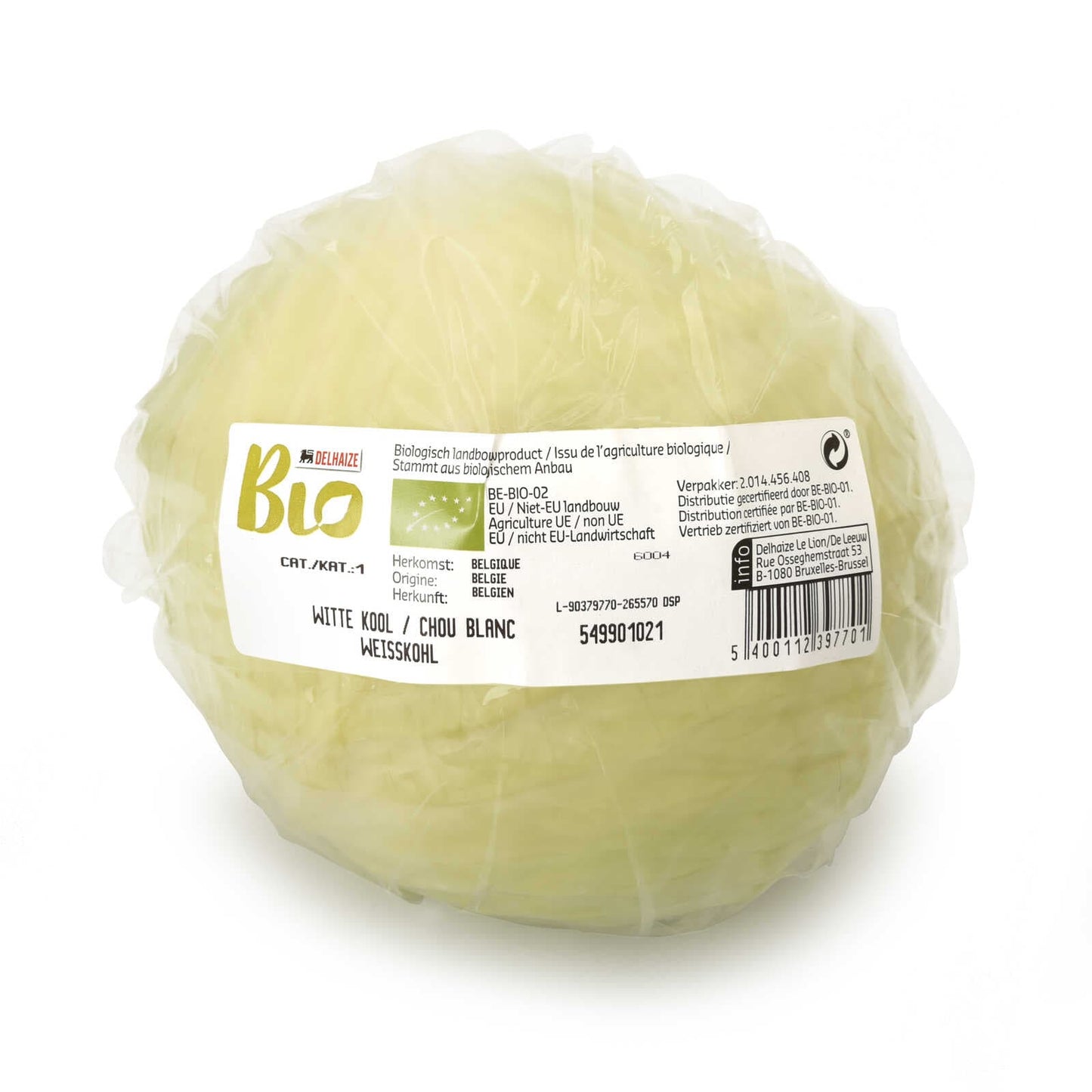 Chou blanc | Bio | 1,99 €/pc | 1 pc