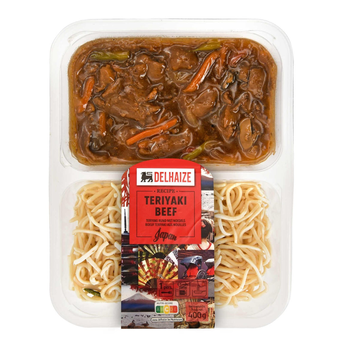 Boeuf Teriyaki | Nouilles | 14,98 €/kg | 400 gr
