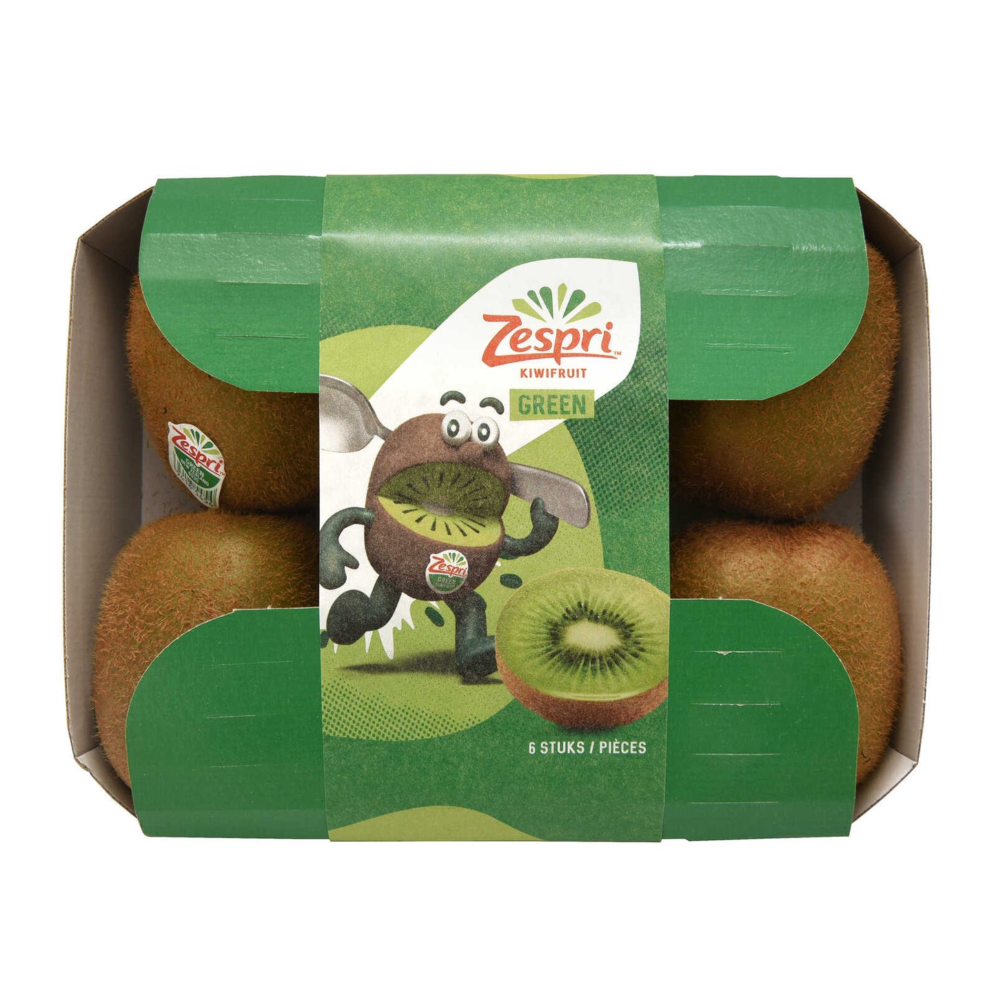 Kiwi | Vert | 6pc | 0,75 €/pc | 6 pc