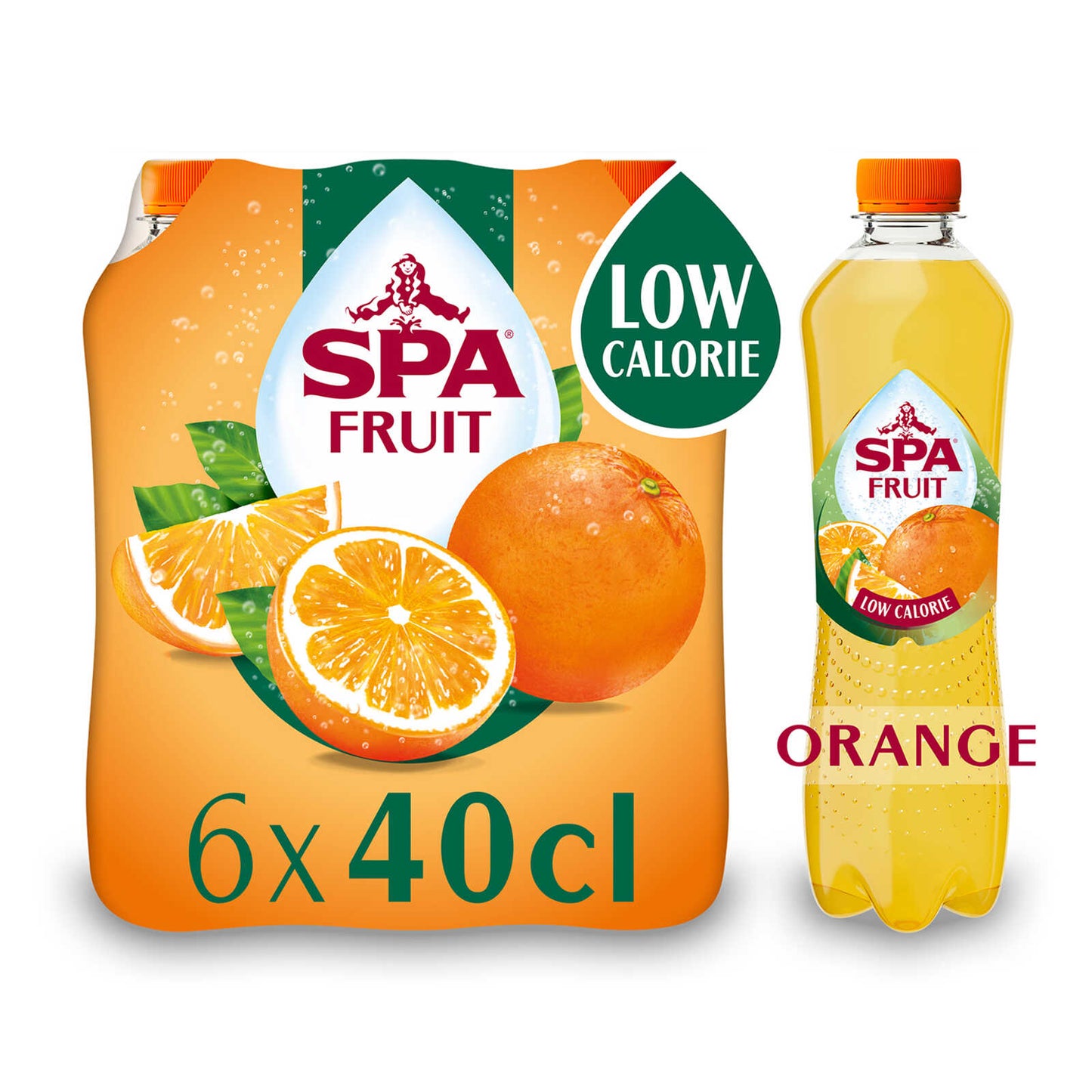 Limonade | Pétillant |Orange | PET | 3,12 €/l | 6 x 40 cl