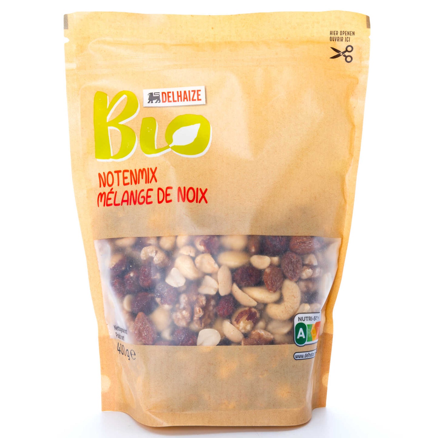 Melange | 5 noix | Bio | 22,23 €/kg | 400 gr