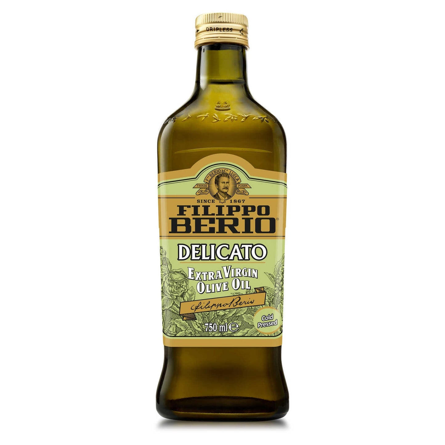 Huile d'olive | Extra vierge | Delicato | 17,27 €/l | 75 cl