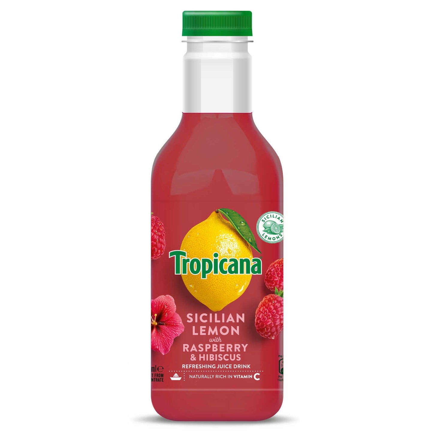 Jus frais | Citron | Framboise | Hibiscus | 4,10 €/l | 90 cl