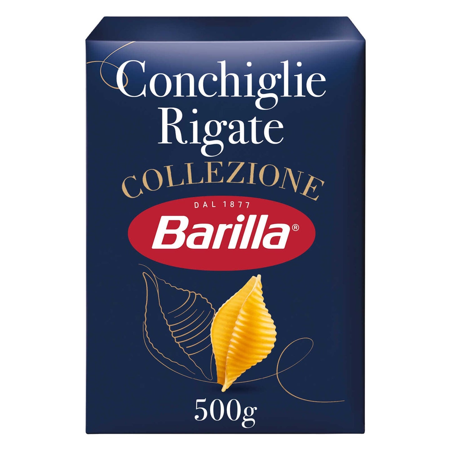 Pâtes | Conchiglie | Rigate | 5,78 €/kg | 500 gr