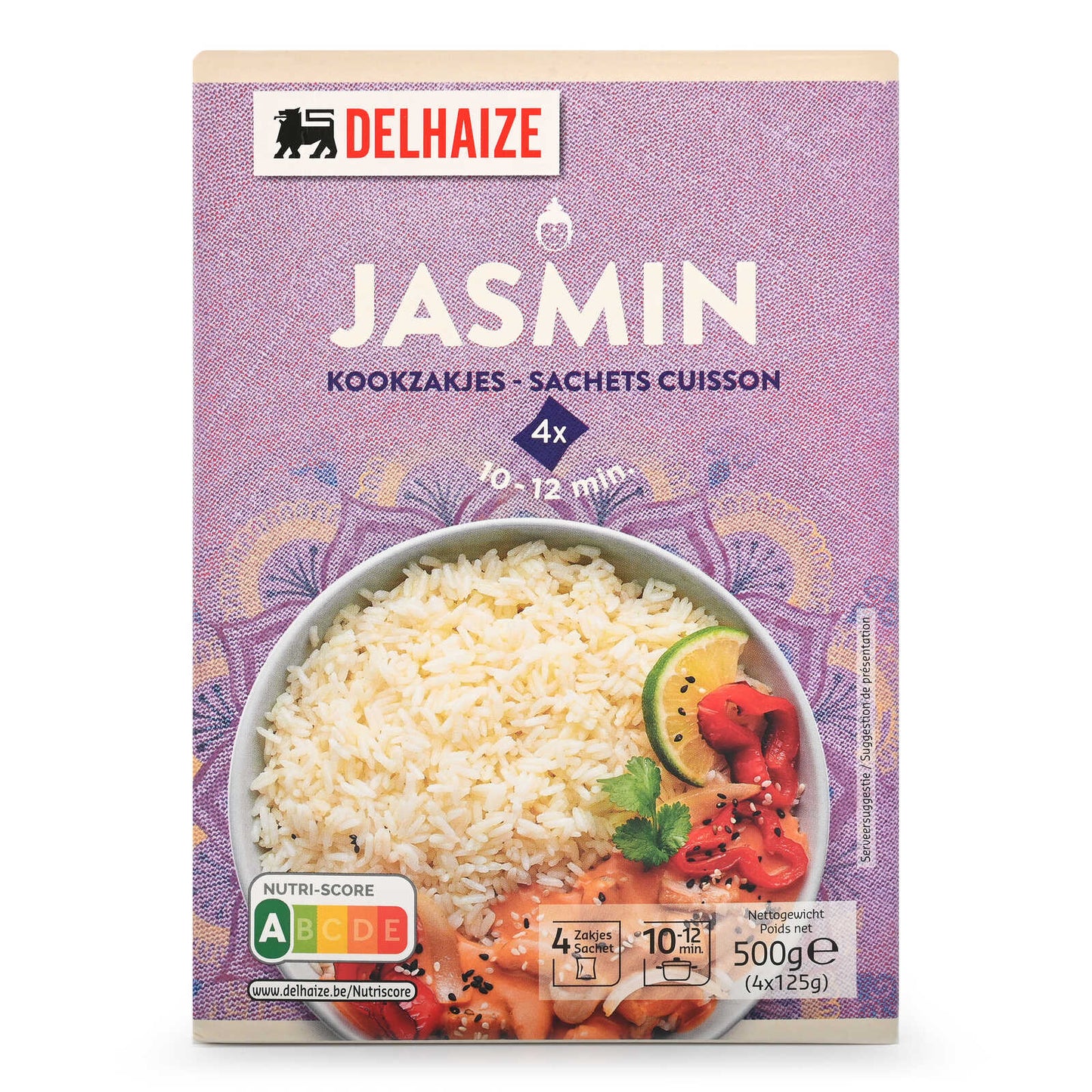 Riz | Thai | Jasmin | Sachet | 2,38 €/kg | 4 x 125 gr