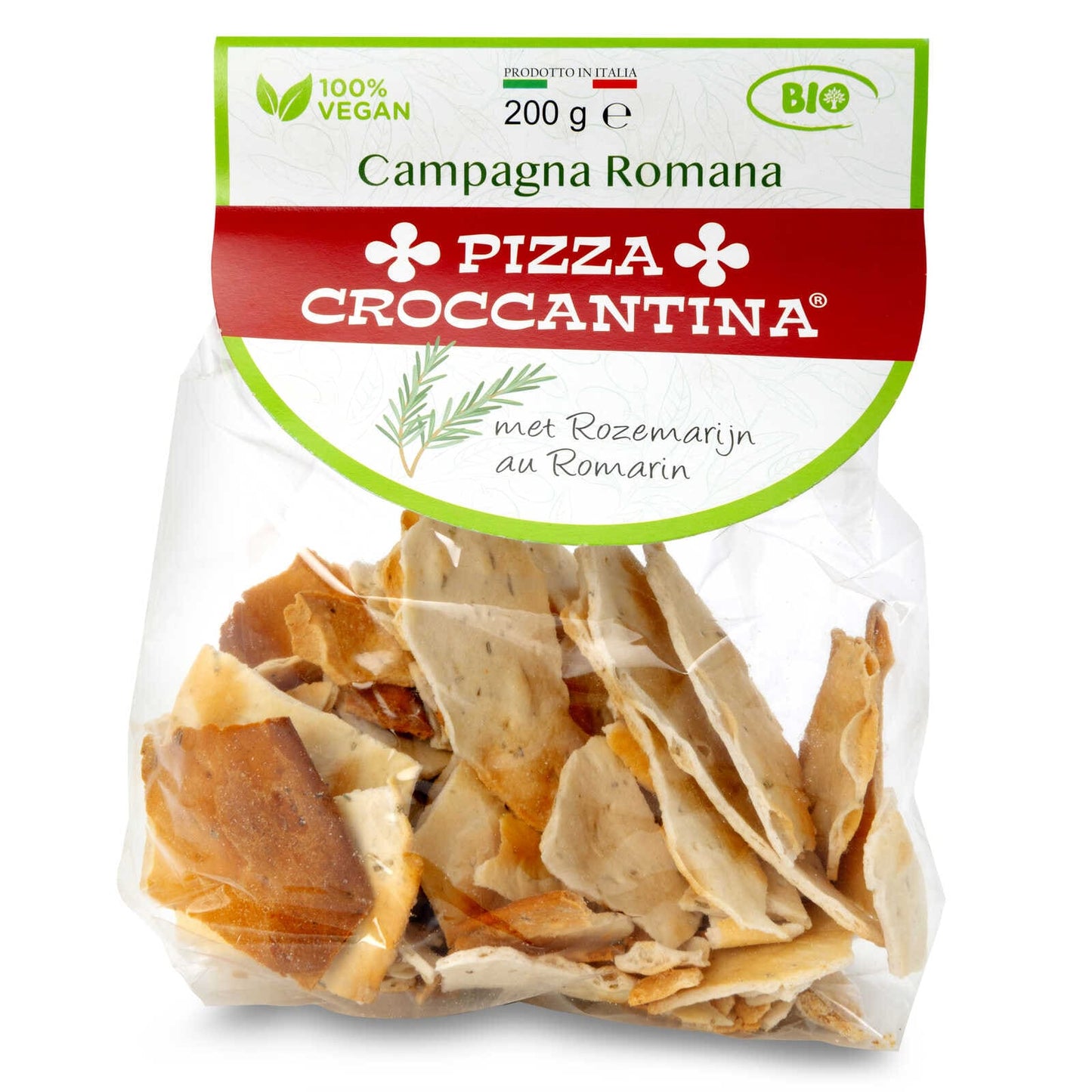 Pizza Croccantina | romarin | Bio | 16,95 €/kg | 200 gr