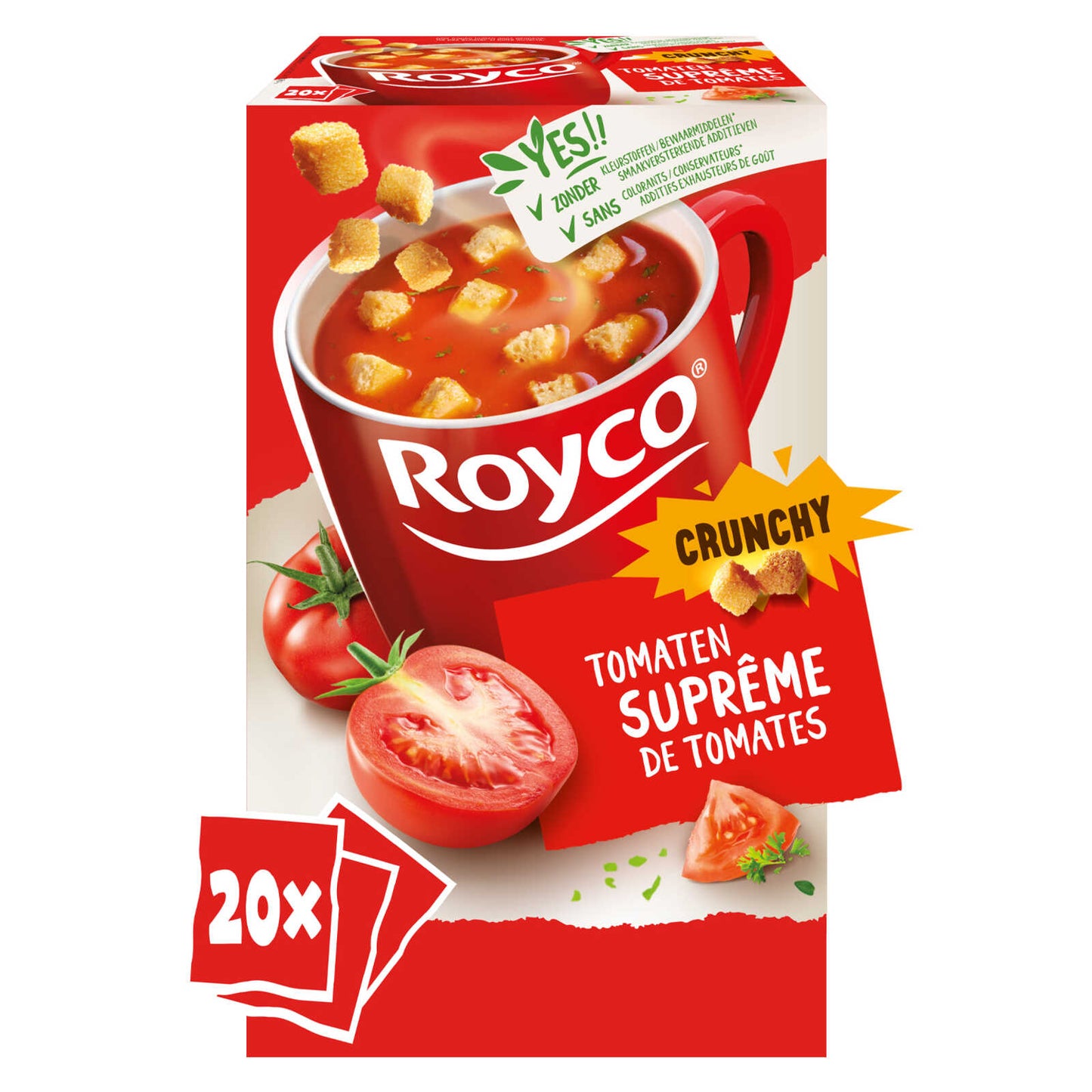 Soupe | Crunchy | Suprême de tomates | 25,58 €/kg | 414 gr