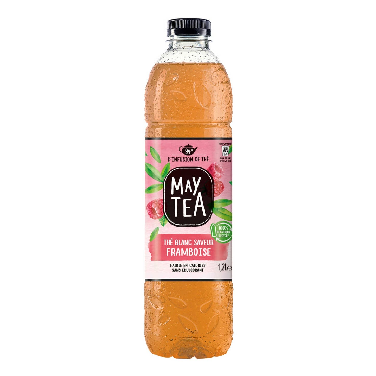 Thé glacé | Thé blanc | Framboise | 2,41 €/l | 1,2 l
