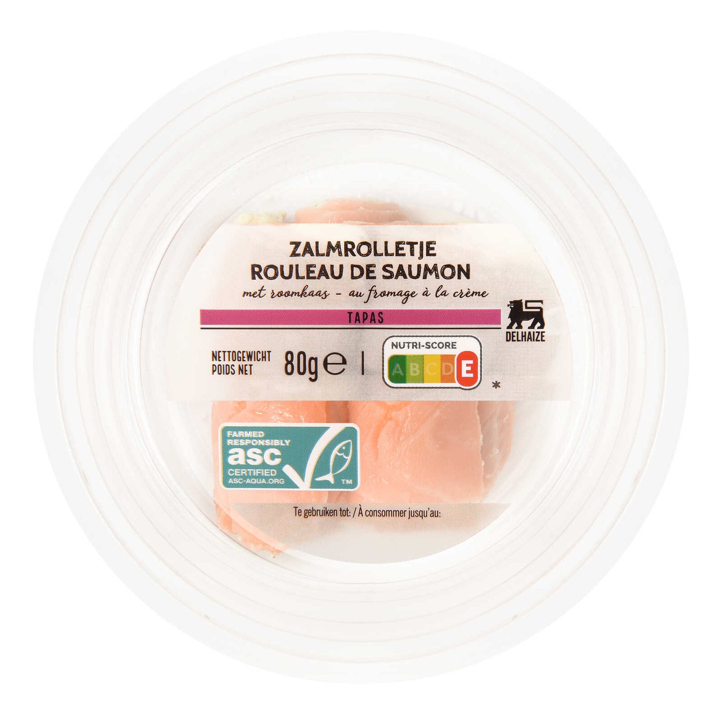 Rouleaux saumon | Fromage frais | 47,38 €/kg | 80 gr