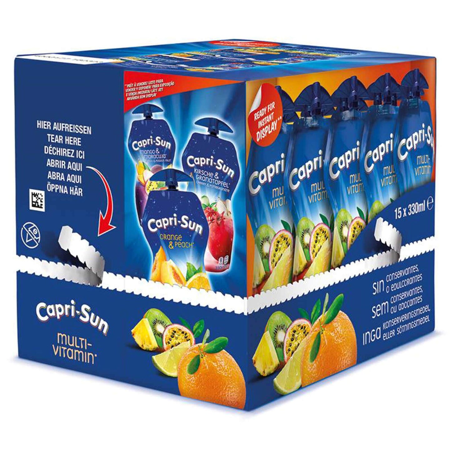 Limonade | Multi-vitamines | Pouch | 5,12 €/l | 15 x 33 cl