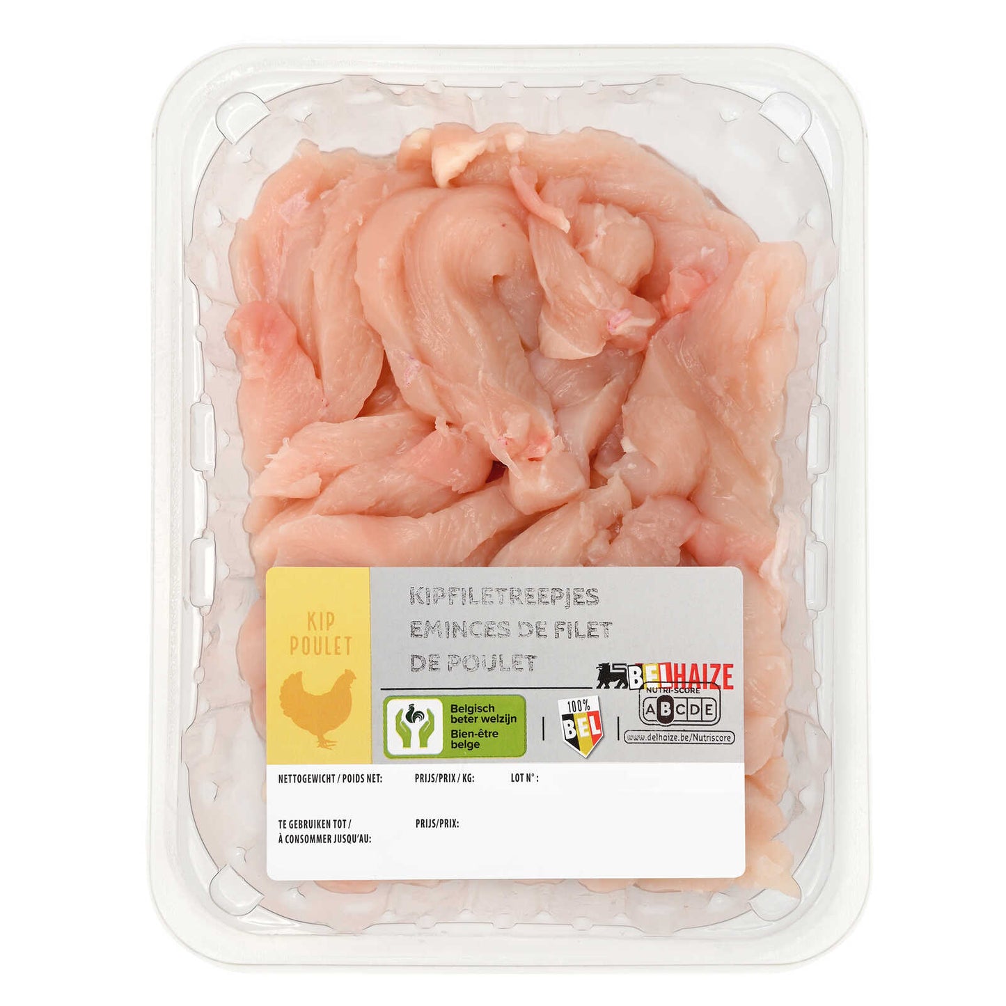Poulet | Emincés | Beb | 14,98 €/kg | 500 gr