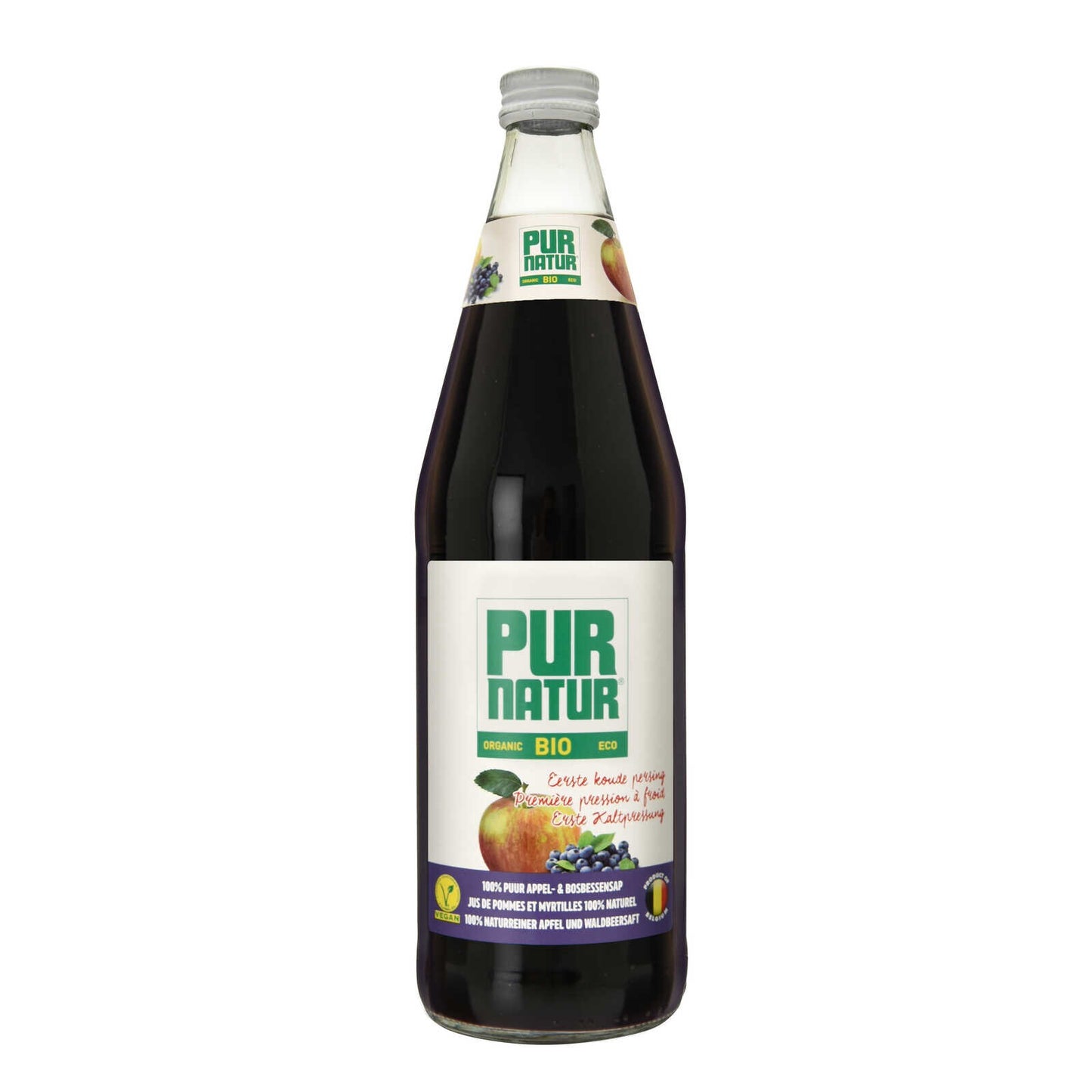 75cl | Bio | Jus de Pommes Myrtilles | 7,32 €/l | 75 cl