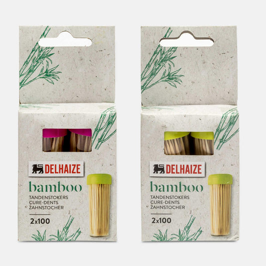 Cure-dents | FSC bois | 2x100pc | 0,01 €/pc | 2 x 100 pc
