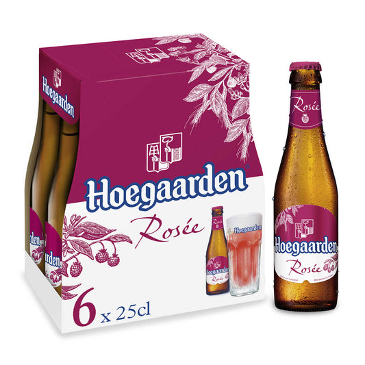 Bière blanche | Rosée | 3% alc | Bouteille | 4,99 €/l | 6 x 25 cl