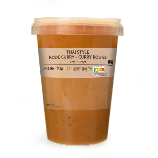 Soupe | Thai curry rouge | 6,15 €/kg | 600 gr
