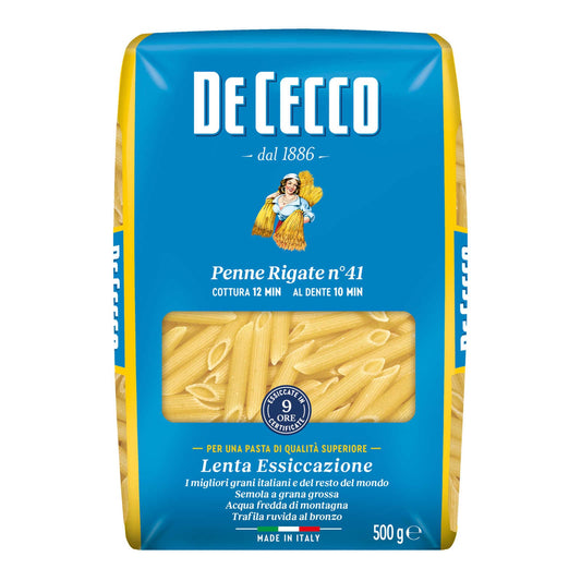 Pâtes | Penne rigate n 41 | 4,90 €/kg | 500 gr