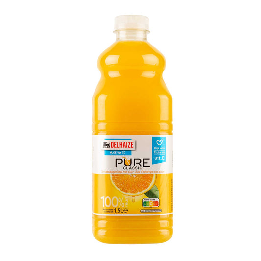 Jus orange | Pulpe | 2,93 €/l | 1,5 l