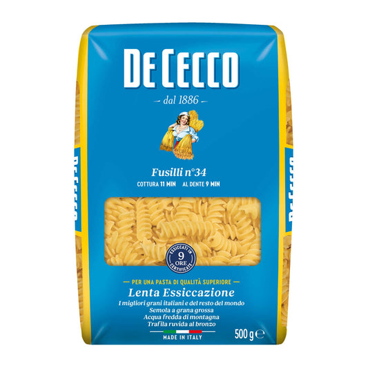 Pâtes | Fusilli | 4,90 €/kg | 500 gr