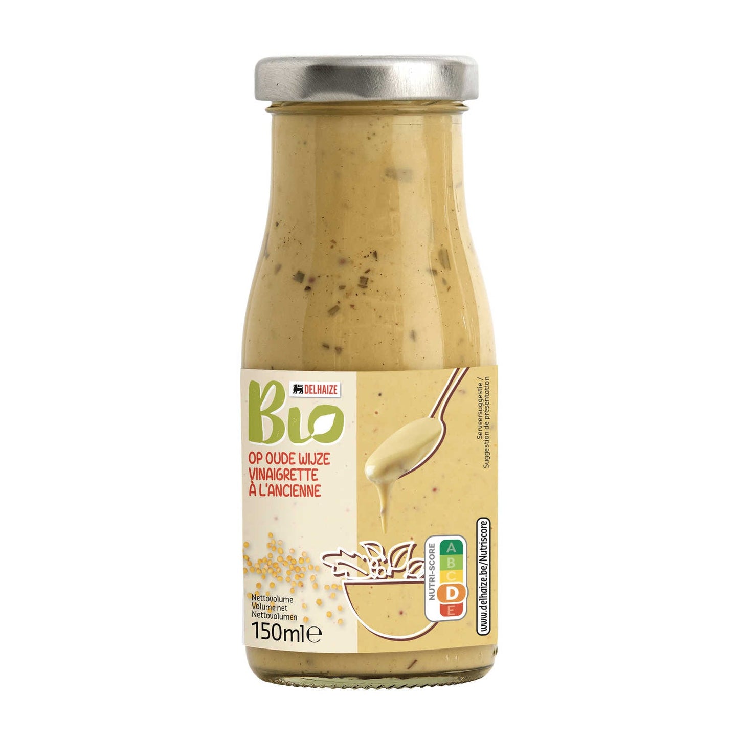 Vinaigrette | Moutarde à l'ancienne | Bio | 9,93 €/l | 15 cl