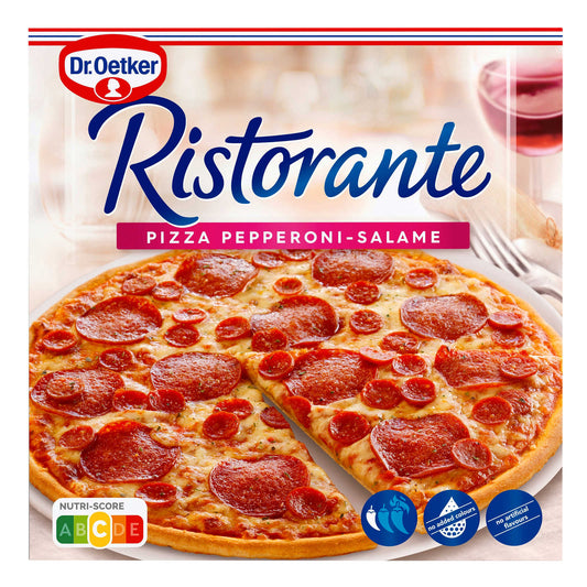 Pizza | Pepperoni-salami | 12,47 €/kg | 320 gr
