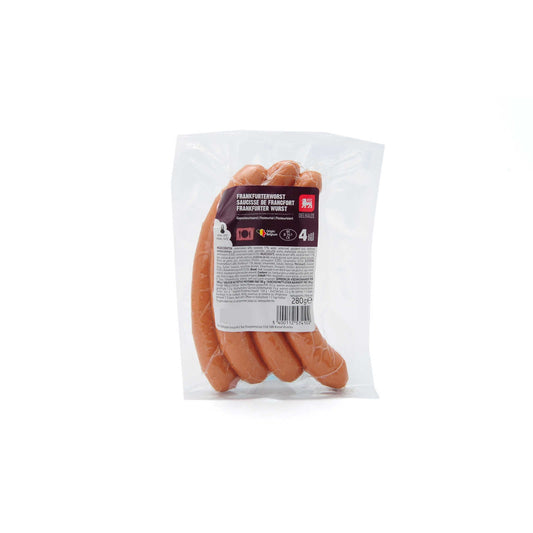Saucisses de Francfort | 10,18 €/kg | 280 gr