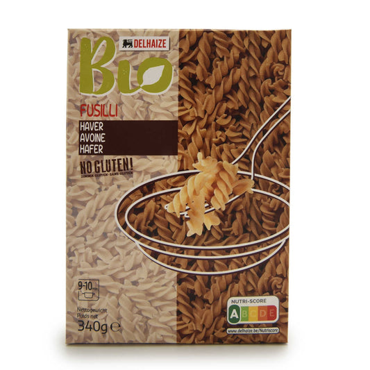 Pâtes | Fusilli | Avoine | Bio | 8,97 €/kg | 340 gr