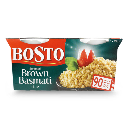 Riz | Basmati | Brown | 90sec | 8,88 €/kg | 2 x 200 gr