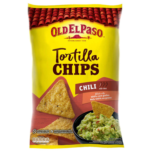 Tortilla | Chips | Chili | 17,24 €/kg | 185 gr
