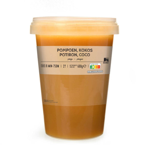 Soupe | Potiron | Coco | 6,15 €/kg | 600 gr