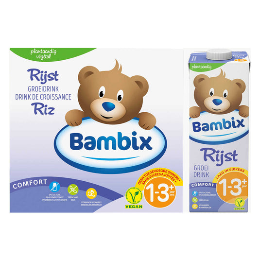 6x1L Boisson de Croissance | Riz | 1-3 Ans | 2,08 €/l | 6 x 1 l