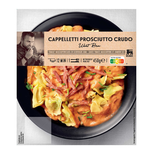Capeletti | Tomates et mascarpone sauce | 15,53 €/kg | 450 gr