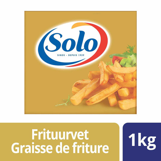 Solo | Graisse friture | Végétal | 4x250g | 8,99 €/kg | 4 x 250 gr