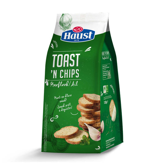 Toast 'n chips | Ail | 14,00 €/kg | 125 gr