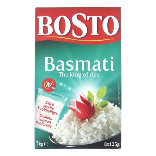 Riz | Basmati | 10 min | 3,49 €/kg | 8 x 125 gr