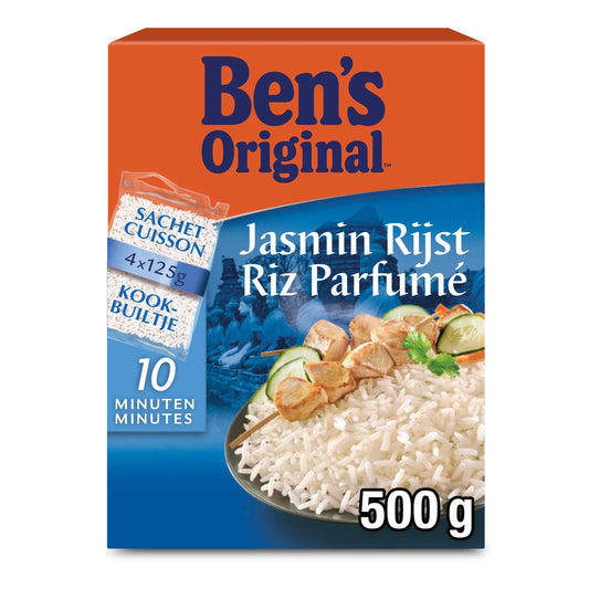 Riz | Jasmin | 10 min | 8,18 €/kg | 4 x 125 gr