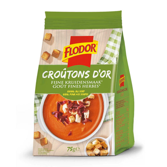 Croutons | Herbes fines | 22,53 €/kg | 75 gr
