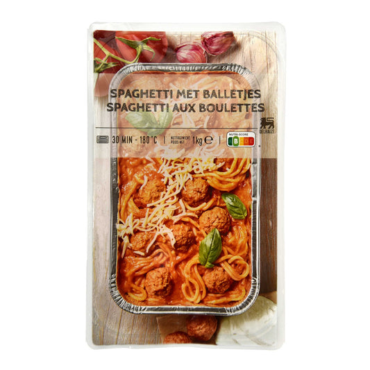 Spaghetti | Boulettes | 7,69 €/kg | 1 kg