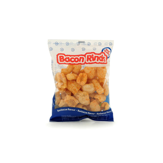 Chips | Bacon Rinds | Barbecue | 55,00 €/kg | 30 gr