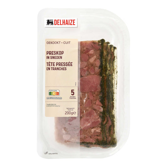 Tête pressée | Tranches | 12,95 €/kg | 200 gr