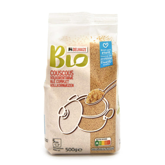 Couscous | Complet | Bio | 3,78 €/kg | 500 gr